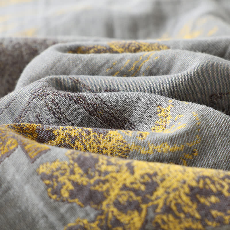 Ownkoti Neutral Landscape Kimono Cotton Pajama Set - image 13