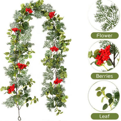 Ownkoti Faux Greenery Pine Christmas Ornament - Set ( 3 Sizes) - image 10