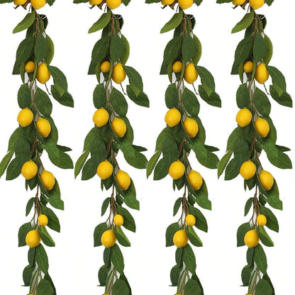 Ownkoti Farmhouse Artificial Lush Greenery Lemon Garland - image 4