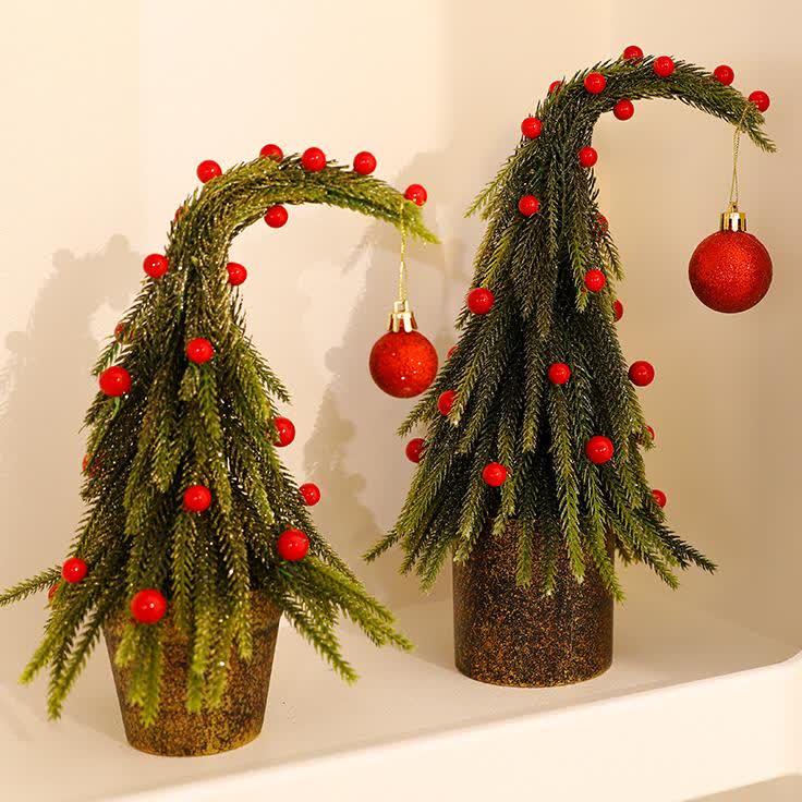 Christmas Tree Potted Home Decoration  - image 5