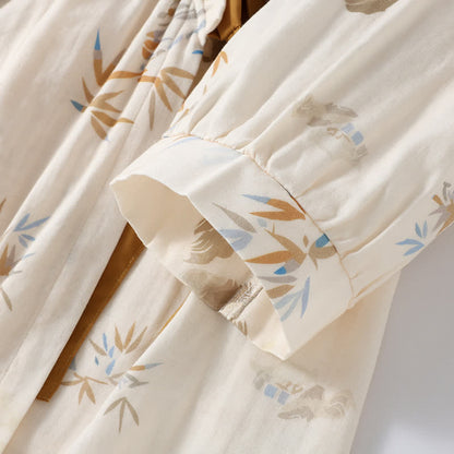 Ownkoti Long Sleeve Cotton Gauze Pajama Set - image 3