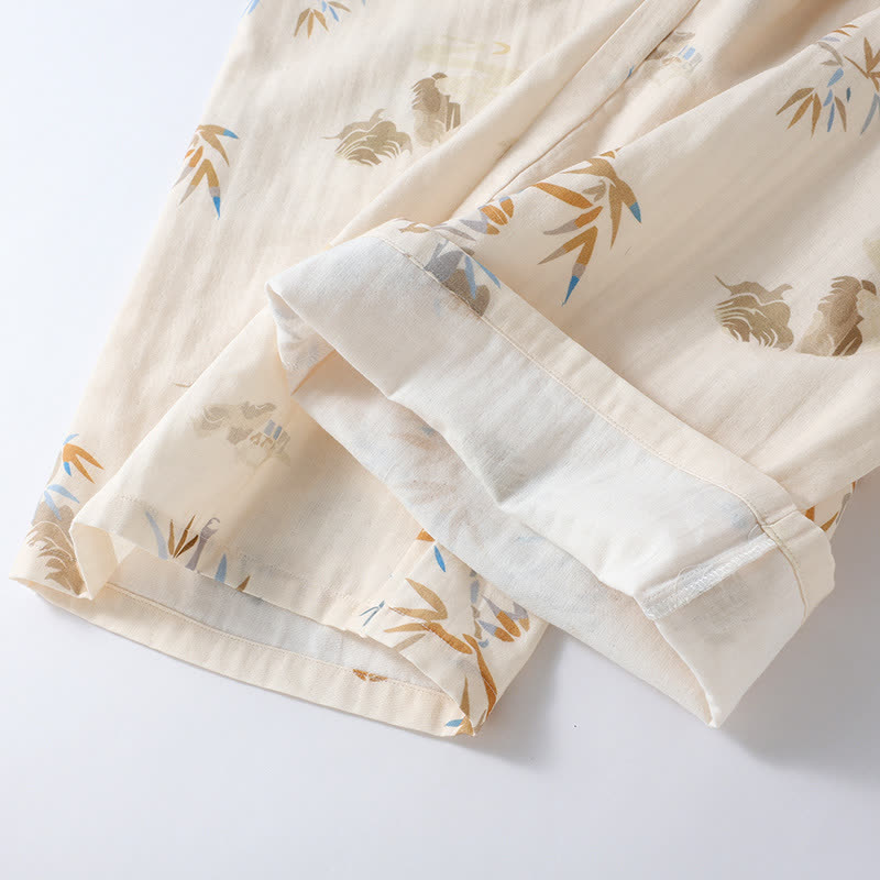 Ownkoti Long Sleeve Cotton Gauze Pajama Set - image 7