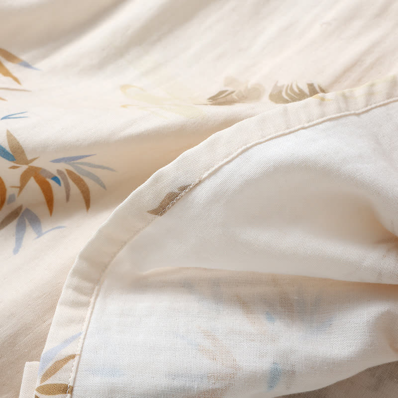 Ownkoti Long Sleeve Cotton Gauze Pajama Set - image 4