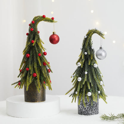 Christmas Tree Potted Home Decoration  - image 2
