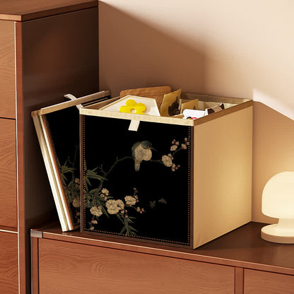 Ownkoti Vintage Oxford Cloth Foldable Cubes Organizer  - F - 12.99'' W X 12.99'' L X 14.96'' H - image 10