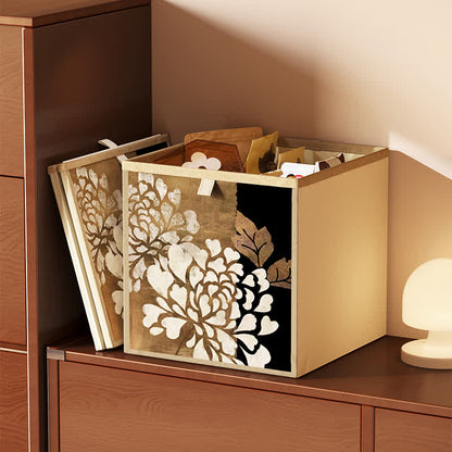 Ownkoti Vintage Oxford Cloth Foldable Cubes Organizer  - L - 12.99'' W X 12.99'' L X 14.96'' H - image 15