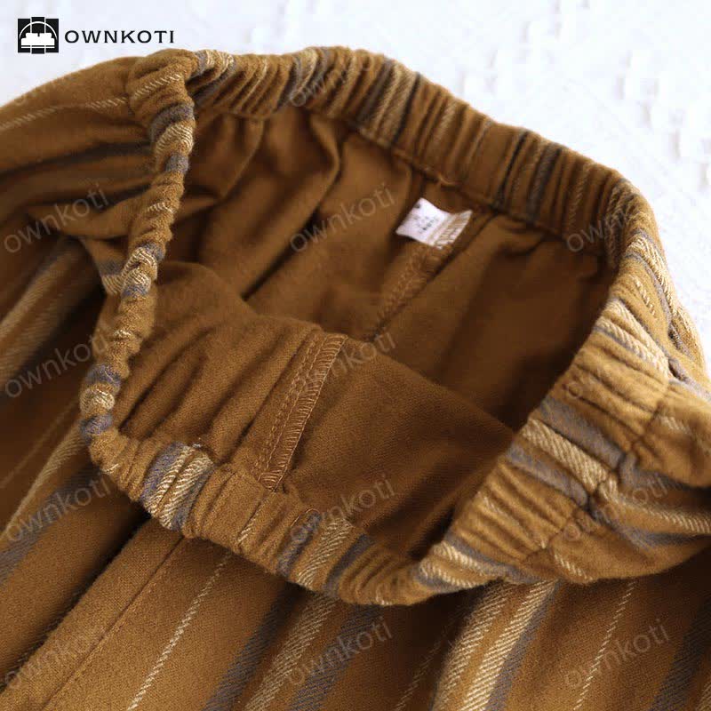 Ownkoti Brushed Cotton Striped Pajama Set - image 7