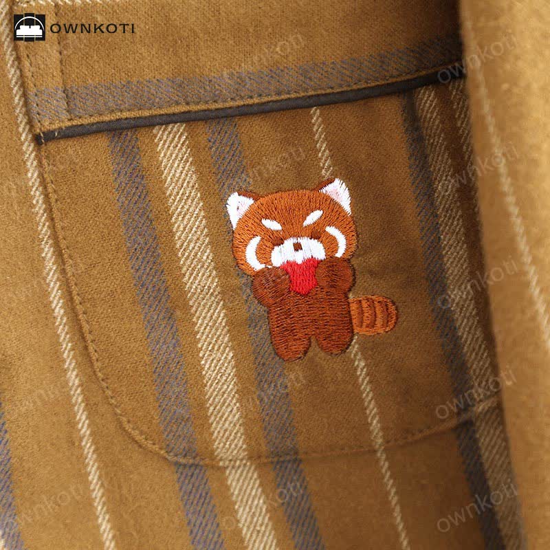 Ownkoti Brushed Cotton Striped Pajama Set - image 3