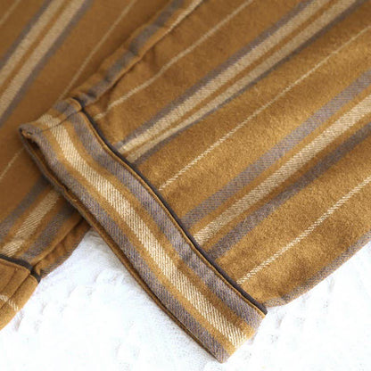 Ownkoti Brushed Cotton Striped Nightwear Set - image 5