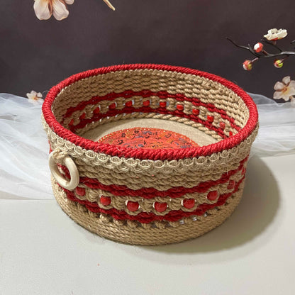Ownkoti Handmade Hemp Rope Storage Basket - image 4
