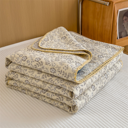 Ownkoti Refresh Floral Three Layers Cotton Gauze Quilt - image 11