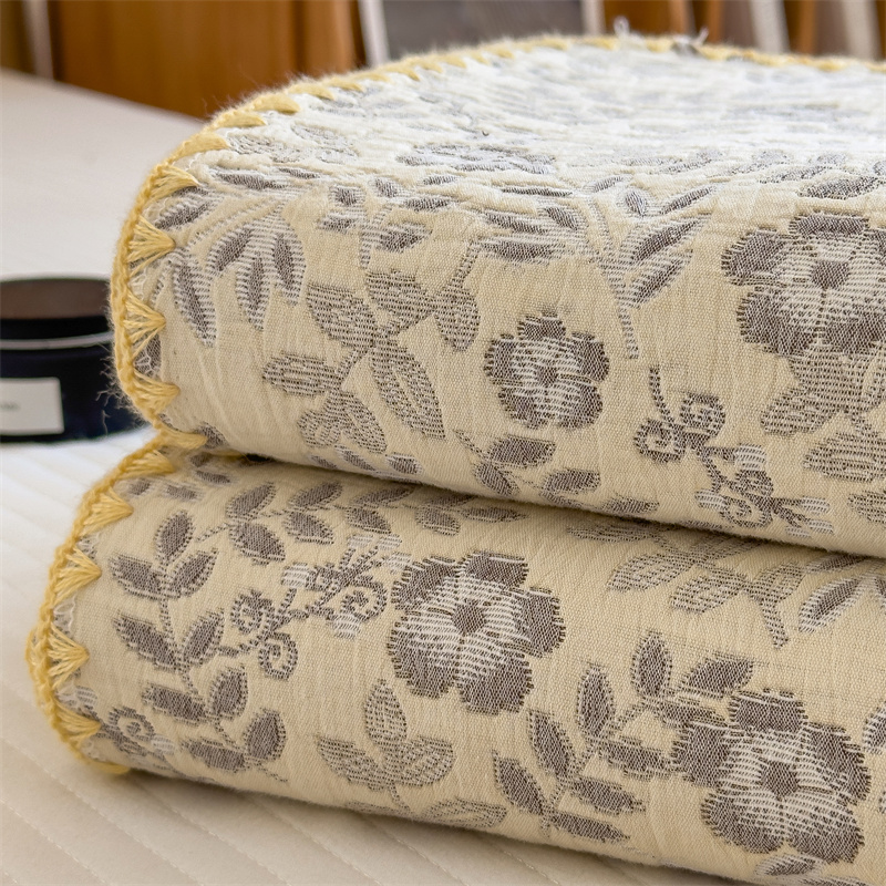 Ownkoti Refresh Floral Three Layers Cotton Gauze Quilt - image 13