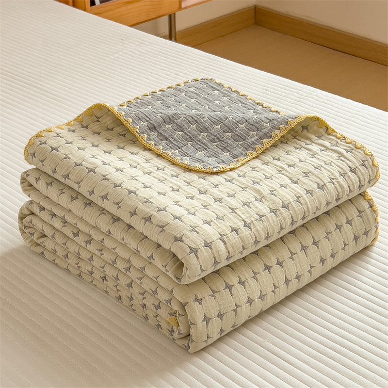 Breathable Three Layers Cotton Gauze Quilt - image 9