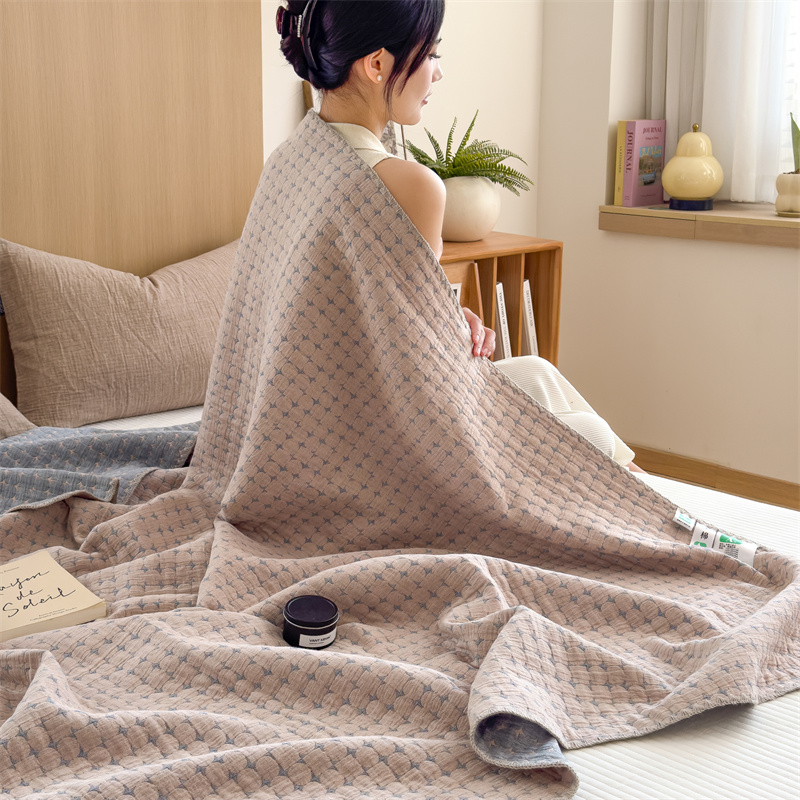 Breathable Three Layers Cotton Gauze Quilt - image 38