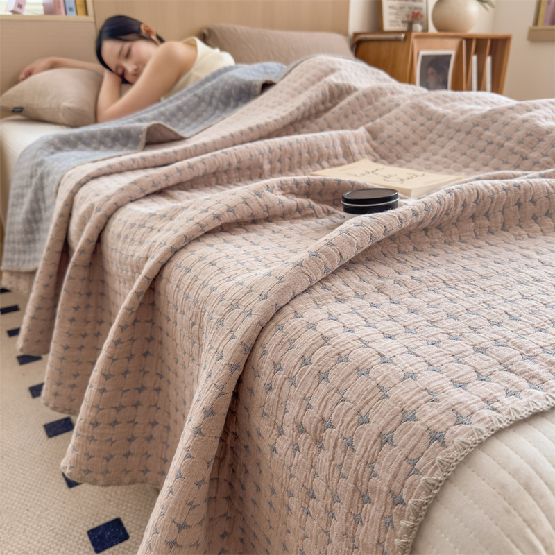 Breathable Three Layers Cotton Gauze Quilt - image 35