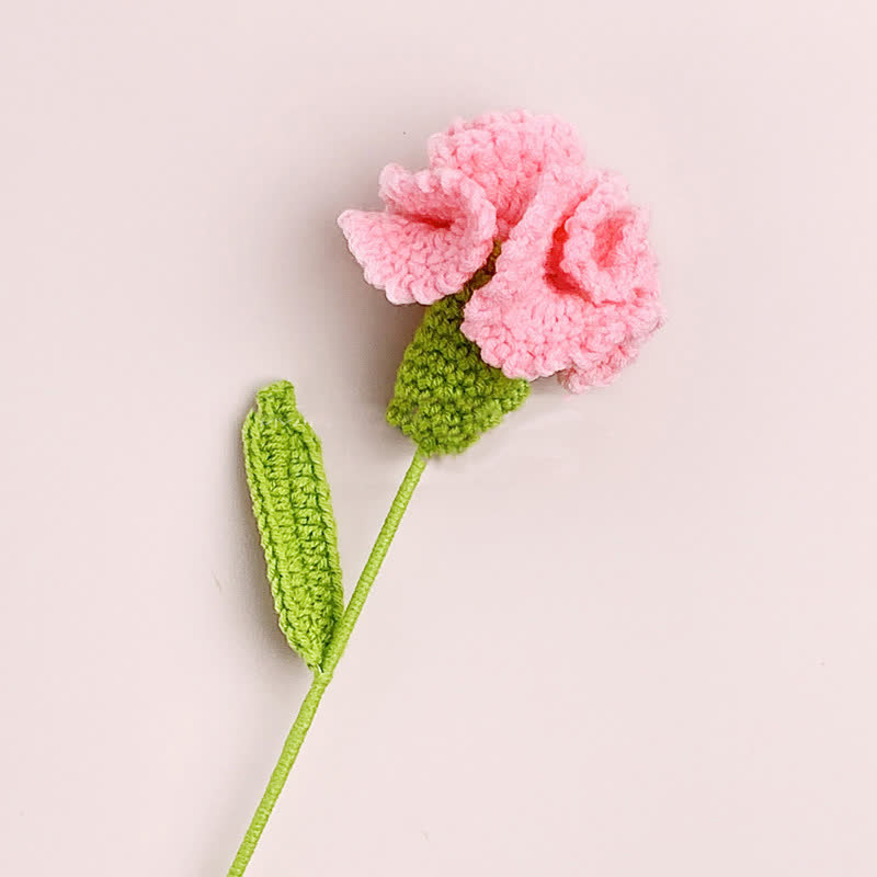 Ownkoti Creative Handmade Knitted Crochet Carnation - image 8