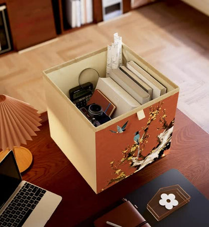 Ownkoti Vintage Oxford Cloth Foldable Cubes Organizer  - image 5