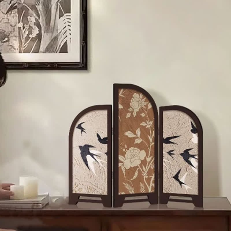 Ownkoti Foldable Screen Desktop Vintage Ornament - image 4