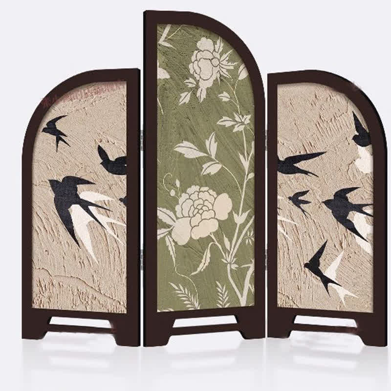 Ownkoti Foldable Screen Desktop Vintage Ornament - image 1