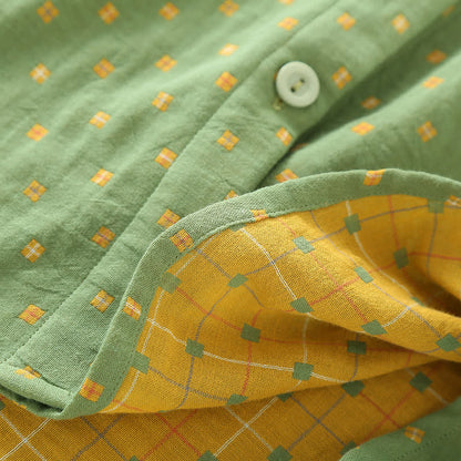 Ownkoti Button-down Cotton Gauze Soft Pajama Set - image 5