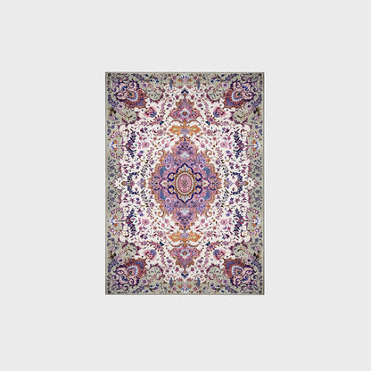 Ownkoti Persian Ethnic Style Anti-slip Decorative Area Rug