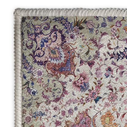 Ownkoti Persian Ethnic Style Anti-slip Decorative Area Rug