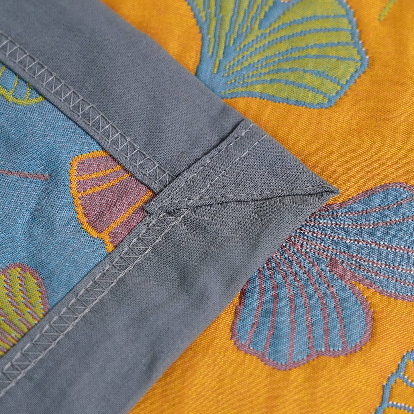Ownkoti Ginkgo Leaf Pattern Cotton Reversible Quilt - image 11