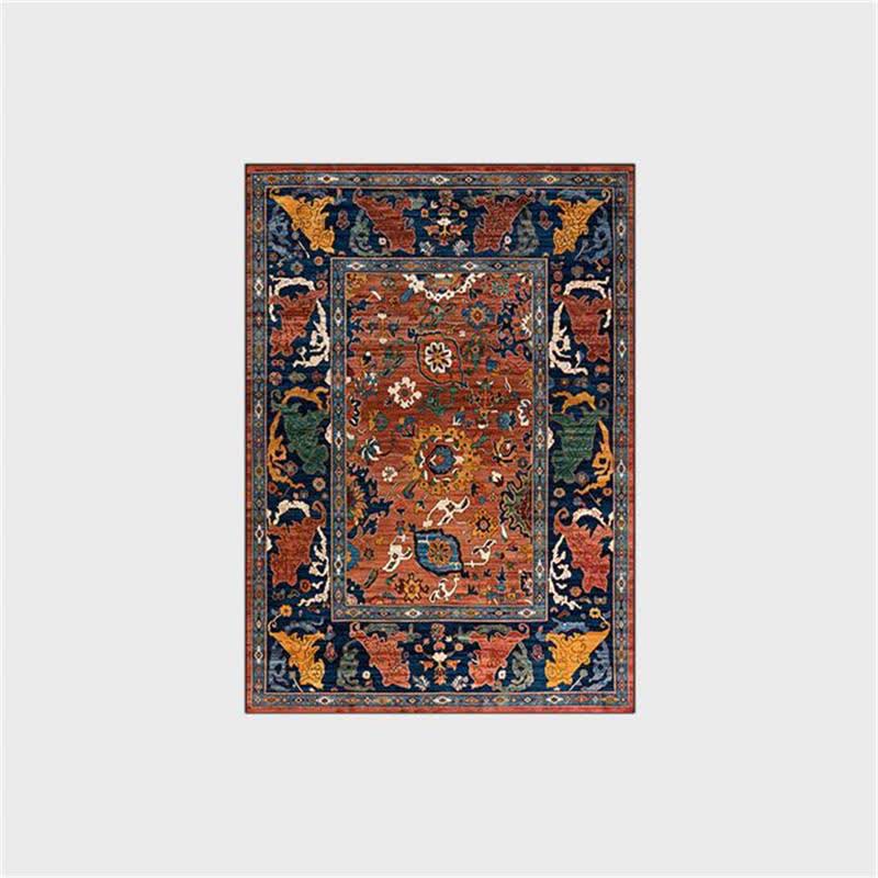 Ownkoti Vintage Ethnic Anti-slip Indoor Outdoor Rug