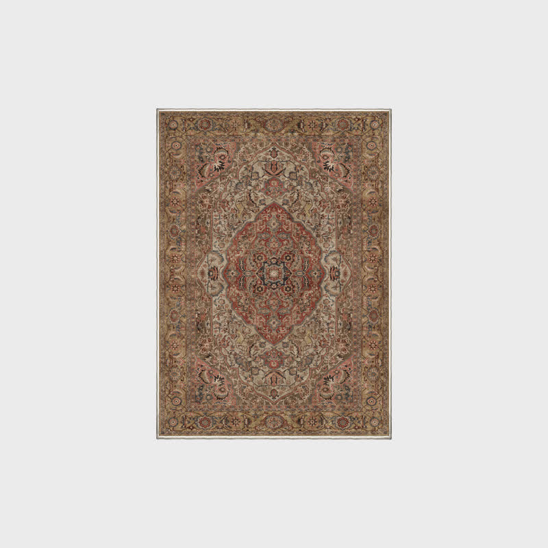 Persian Ethnic Style Anti-slip Washable Area Rug - 60" x 96" - image 3