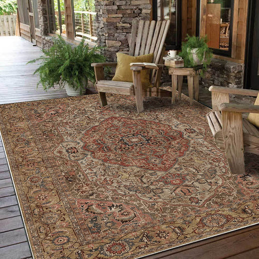 Persian Ethnic Style Anti-slip Washable Area Rug - image 0