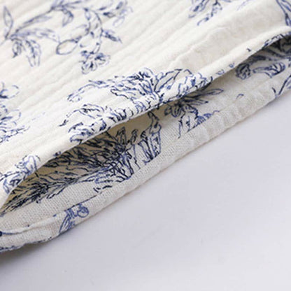 Ownkoti Country Style Padded Tie Nightgown with Pocket - image 4