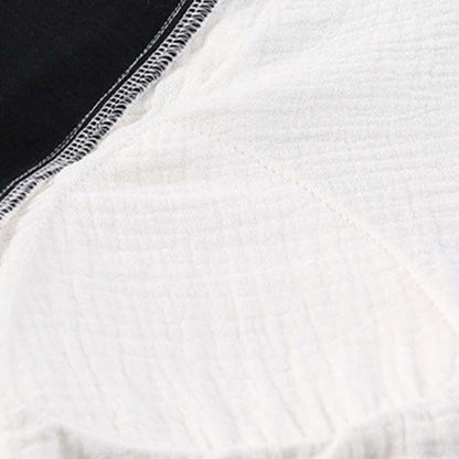 Ownkoti Country Style Padded Tie Nightgown with Pocket