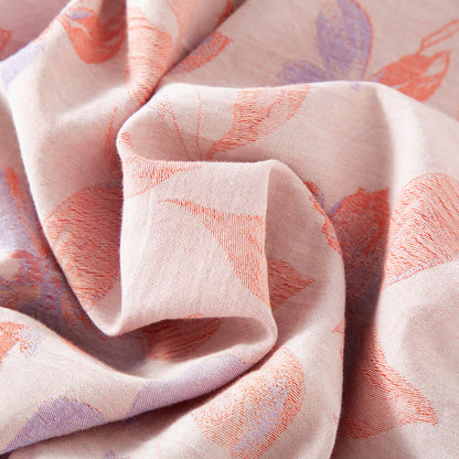 Ownkoti Vintage Yarn-dyed Cotton Round Neck Nightdress