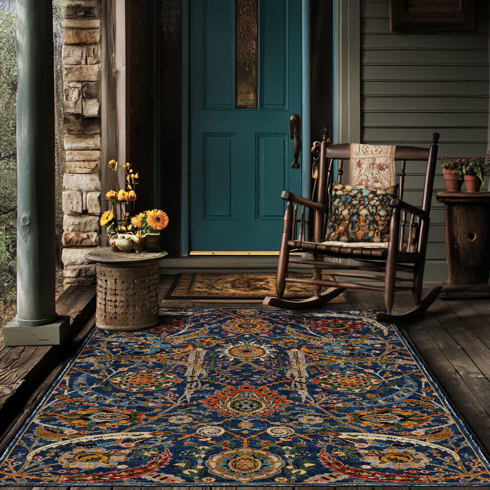 Ownkoti Persian Bohemia Washable Soft Anti-slip Area Rug