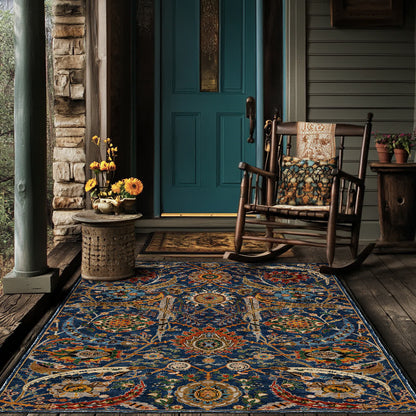Ownkoti Persian Bohemia Washable Soft Anti-slip Area Rug