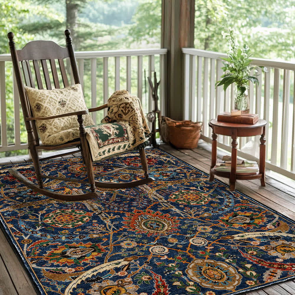 Ownkoti Persian Bohemia Washable Soft Anti-slip Area Rug