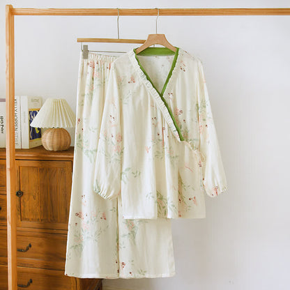 Ownkoti Bamboo Fiber Rustic Pajama Set