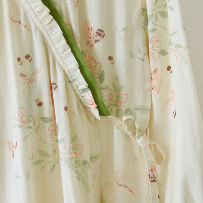 Ownkoti Bamboo Fiber Rustic Pajama Set