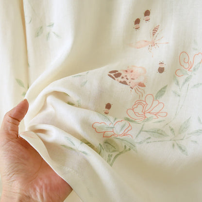 Ownkoti Bamboo Fiber Rustic Pajama Set