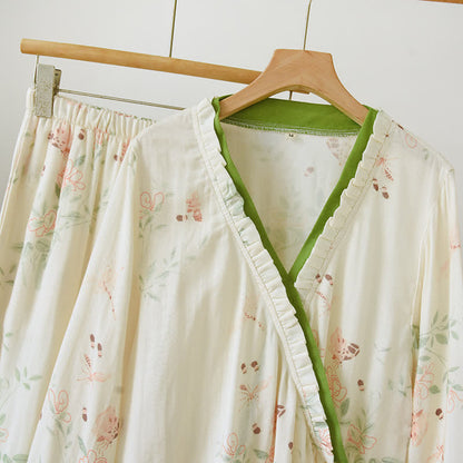 Ownkoti Bamboo Fiber Rustic Pajama Set