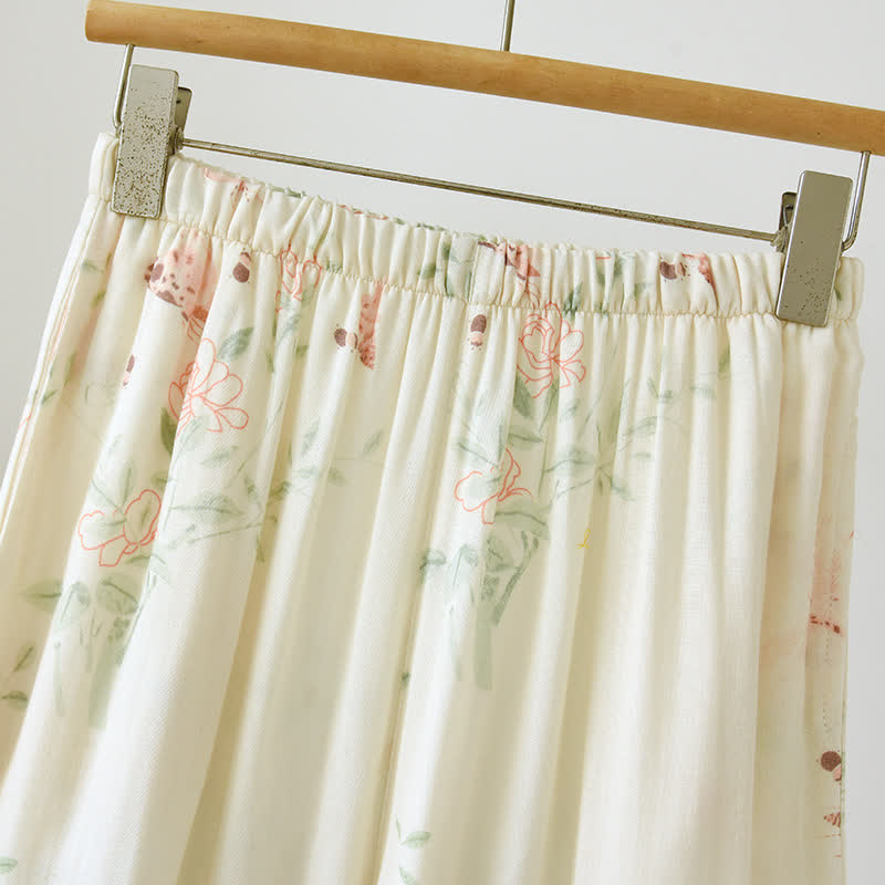 Ownkoti Bamboo Fiber Rustic Pajama Set