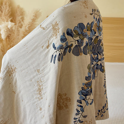 Ownkoti Pure Cotton Gauze Absorbent Bath Towel