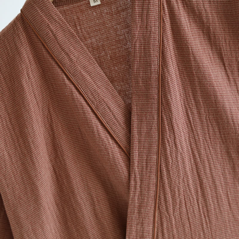 Ownkoti Unisex Cotton Gauze Kimono Pajama Set - image 6