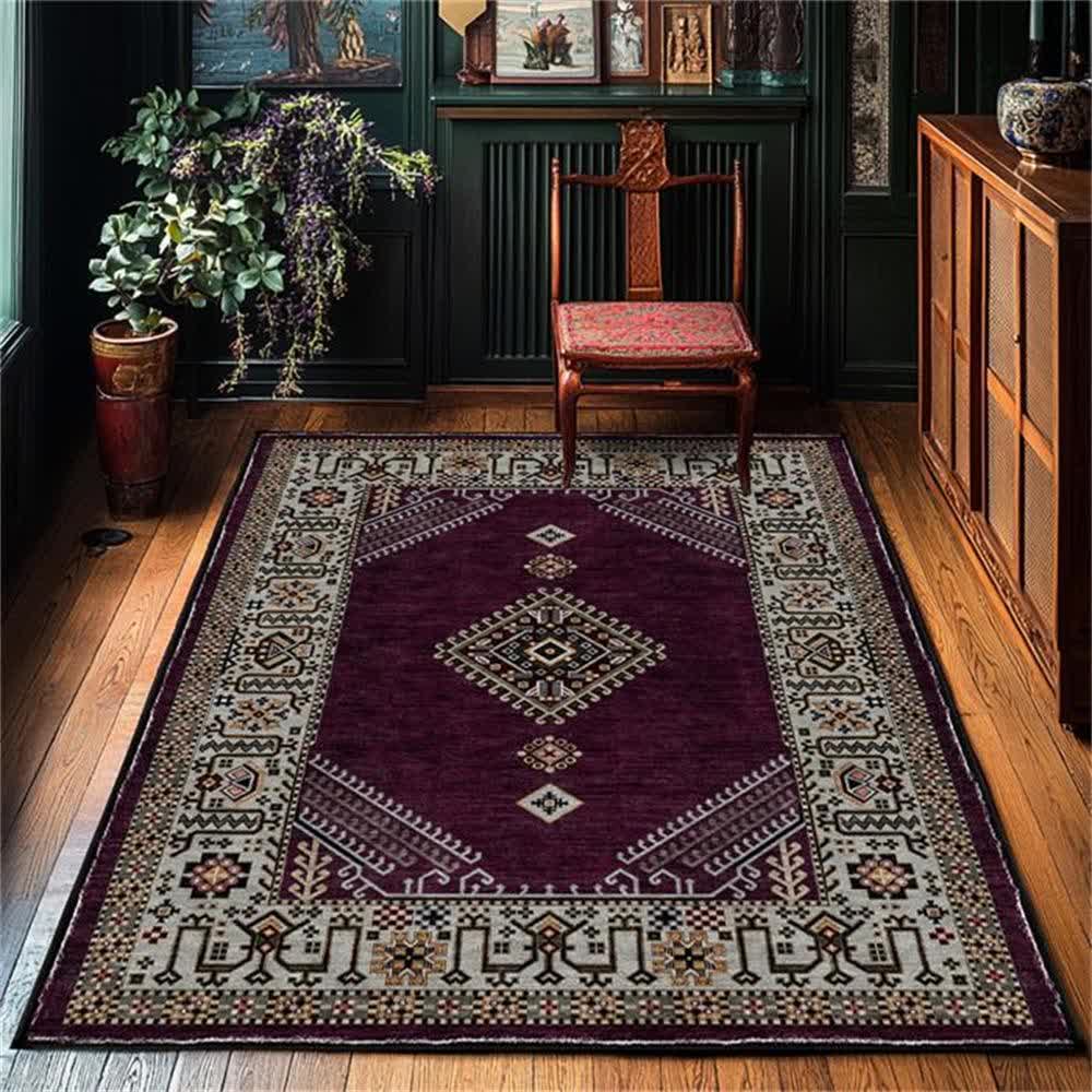 Ownkoti Retro Persian Ethnic Style Soft Area Rug  - image 1