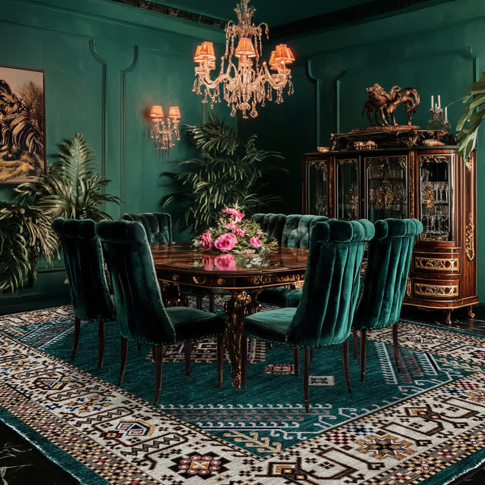 Ownkoti Retro Persian Ethnic Style Soft Area Rug  - image 8