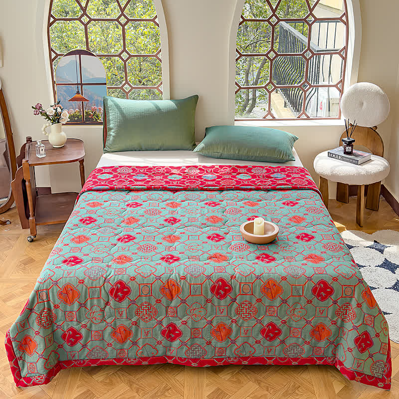 Ownkoti Retro Bamboo Pure Cotton Gauze Quilt - image 3