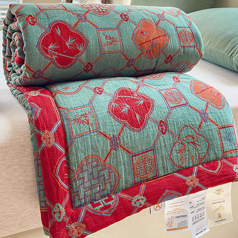 Ownkoti Retro Bamboo Pure Cotton Gauze Quilt - image 0