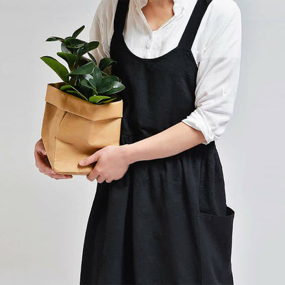 Ownkoti Cross-back Apron Cooking Pockets Apron - image 2