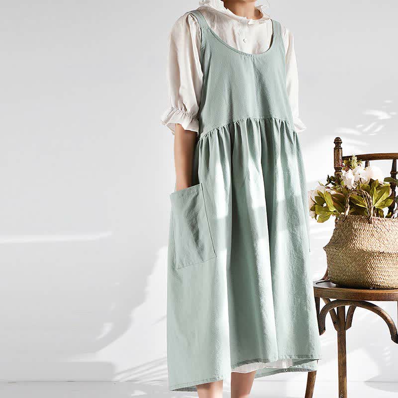 Ownkoti Cross-back Apron Cooking Pockets Apron - image 13