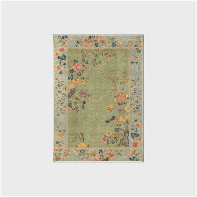 Ownkoti Non-slip Refresh Floral Indoor Outdoor Area Rug